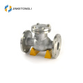 JKTLPC106 horizontal forged steel flow control stop check valve operation